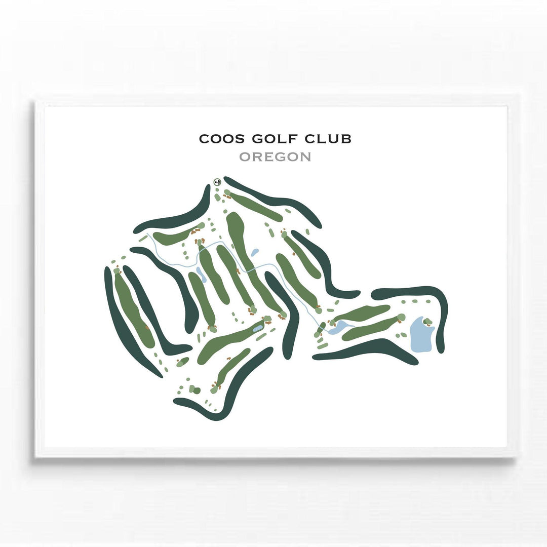 Coos Golf Club, Oregon - Golf Course Prints
