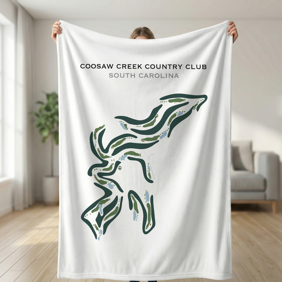 Coosaw Creek Country Club, South Carolina - Printed Golf Courses