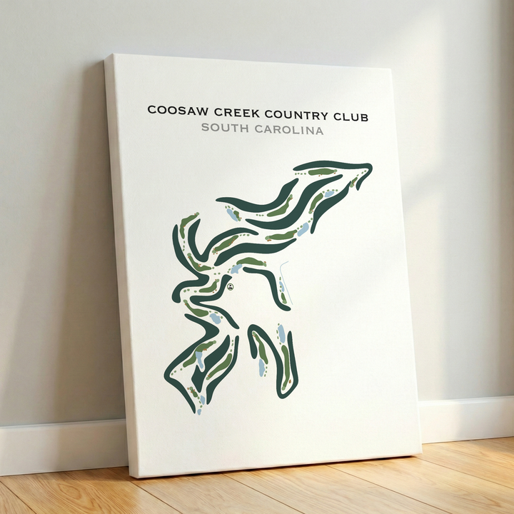 Coosaw Creek Country Club, South Carolina - Printed Golf Courses