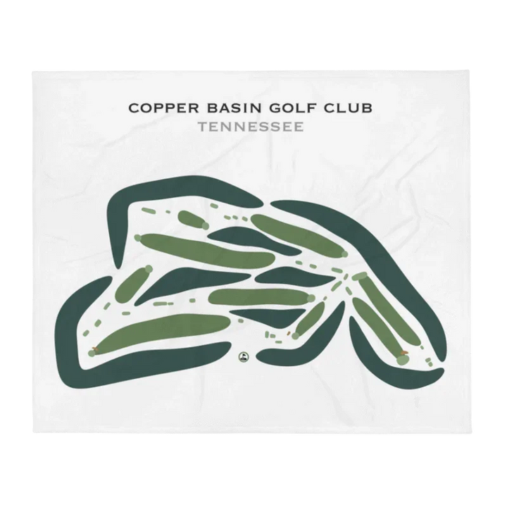 Copper Basin Golf Club, Tennessee  - Printed Golf Courses