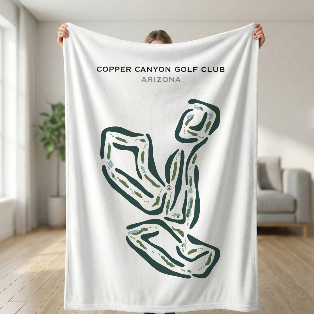Copper Canyon Golf Club, Arizona - Printed Golf Courses