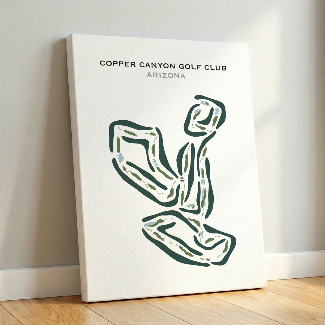 Copper Canyon Golf Club, Arizona - Printed Golf Courses