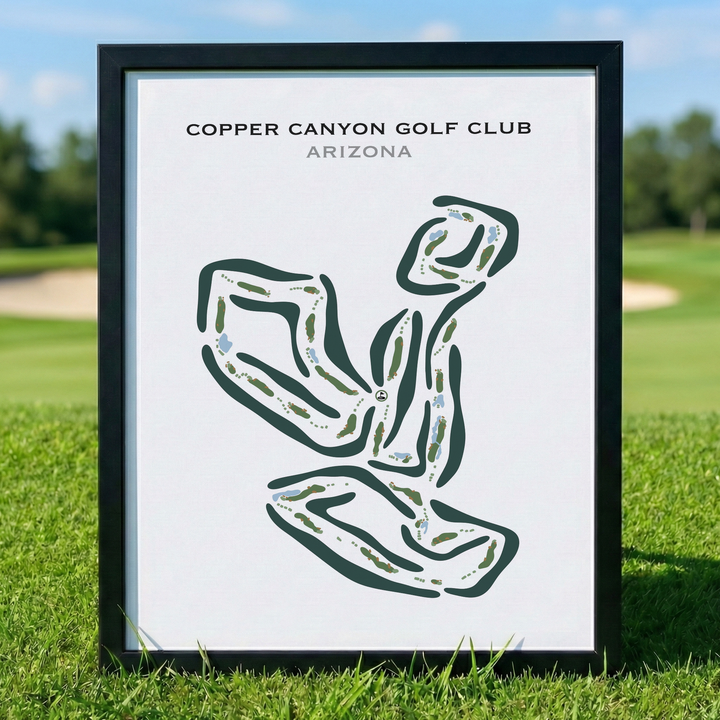 Copper Canyon Golf Club, Arizona - Printed Golf Courses