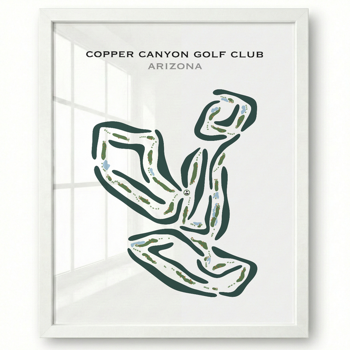 Copper Canyon Golf Club, Arizona - Printed Golf Courses