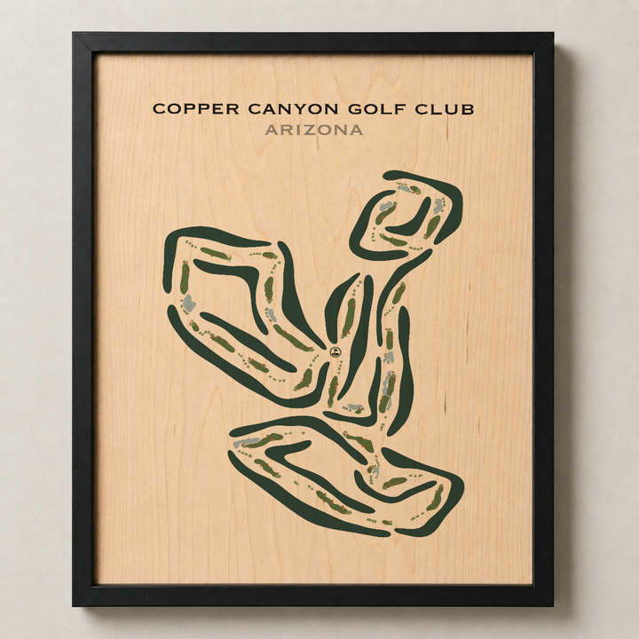 Copper Canyon Golf Club, Arizona - Printed Golf Courses