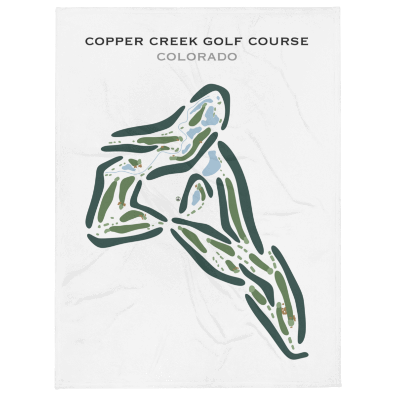 Copper Creek Golf Course, Colorado - Printed Golf Courses