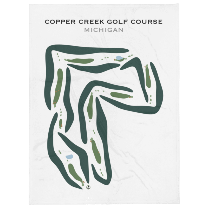 Copper Creek Golf Course, Michigan - Printed Golf Courses