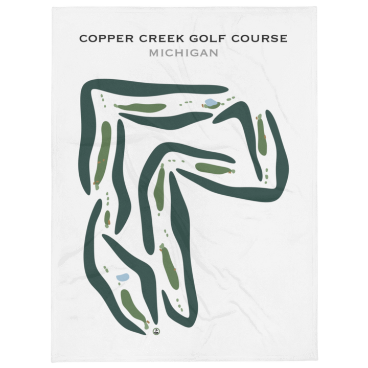 Copper Creek Golf Course, Michigan - Printed Golf Courses