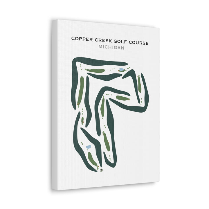 Copper Creek Golf Course, Michigan - Printed Golf Courses