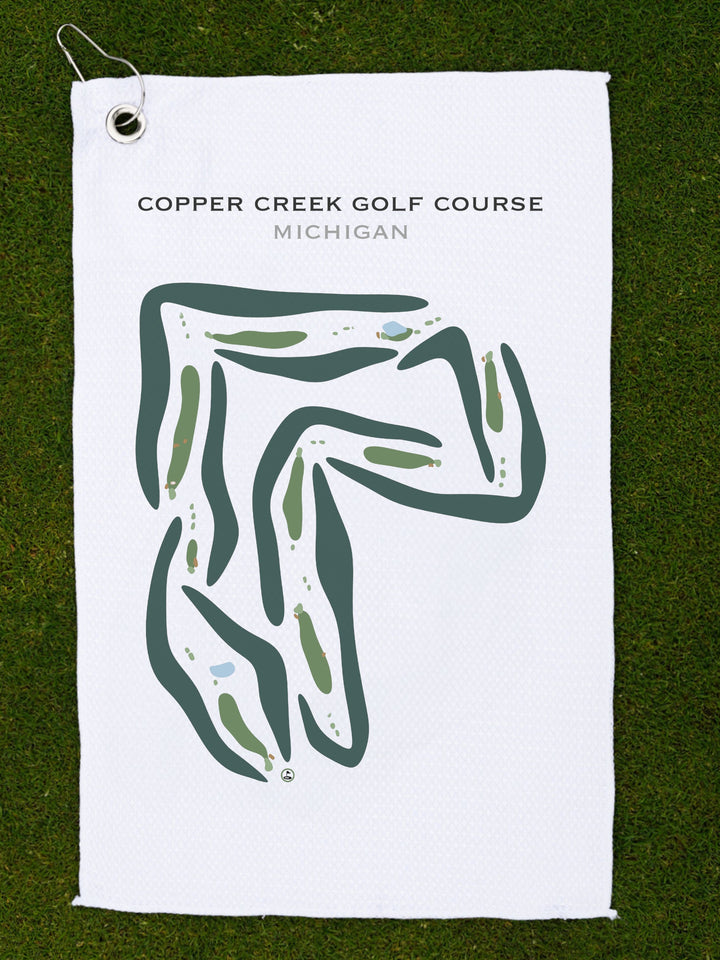 Copper Creek Golf Course, Michigan - Printed Golf Courses