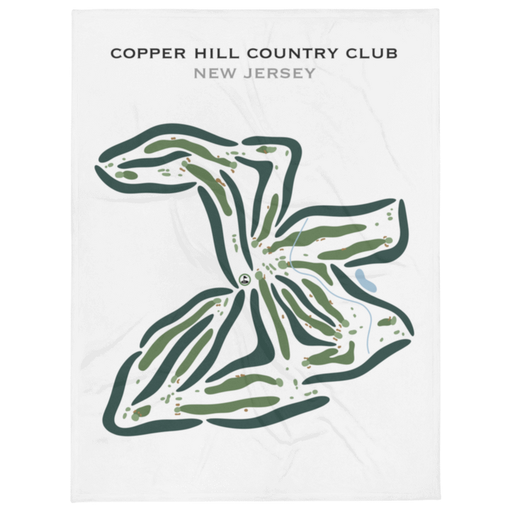 Copper Hill Country Club, New Jersey - Printed Golf Courses