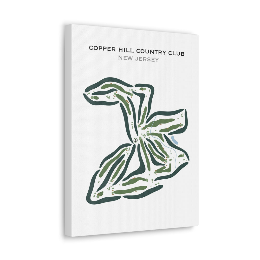 Copper Hill Country Club, New Jersey - Printed Golf Courses