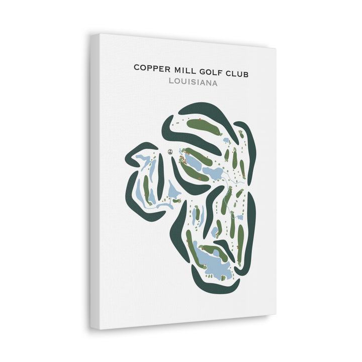 Copper Mill Golf Club, Louisiana - Printed Golf Courses
