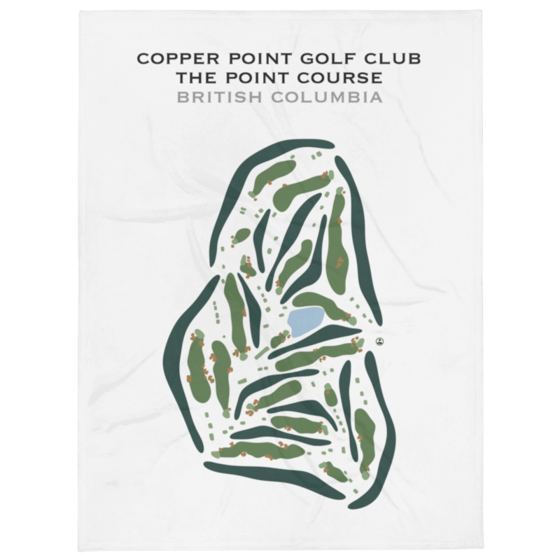 Copper Point Golf Club - The Point Golf Course, British Columbia - Printed Golf Courses