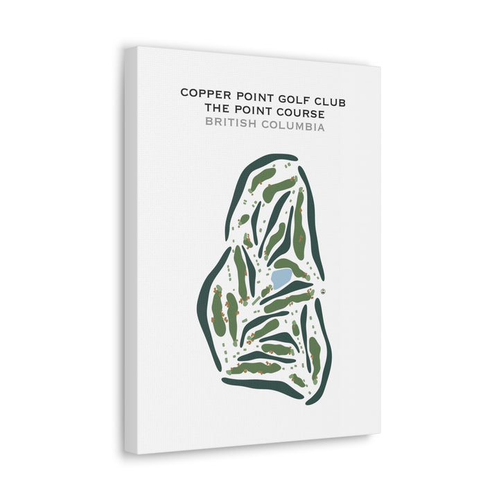 Copper Point Golf Club - The Point Golf Course, British Columbia - Printed Golf Courses