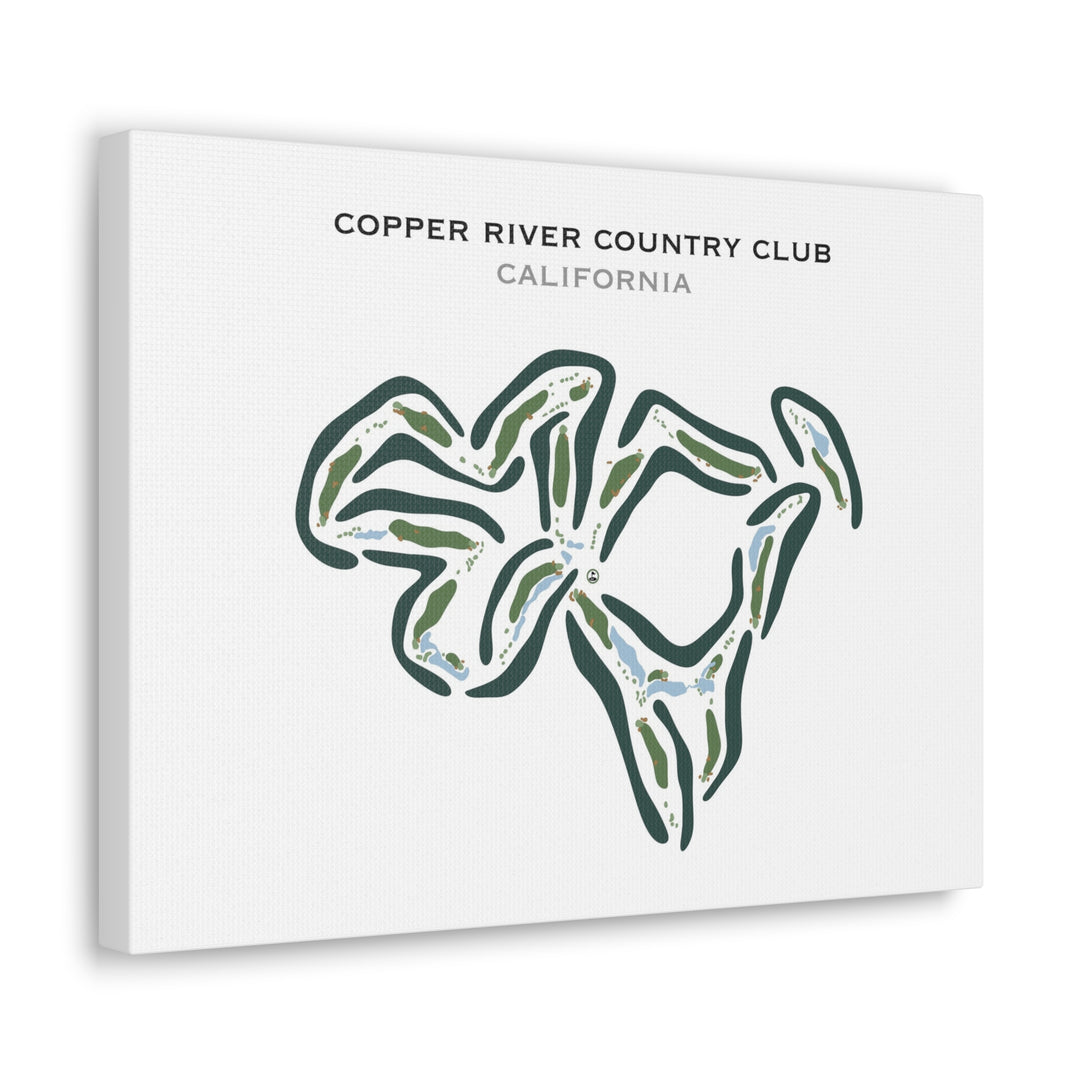 Copper River Country Club, California - Printed Golf Courses