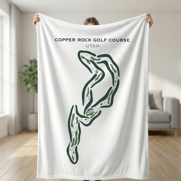 Copper Rock Golf Course, Hurricane Utah - Printed Golf Courses