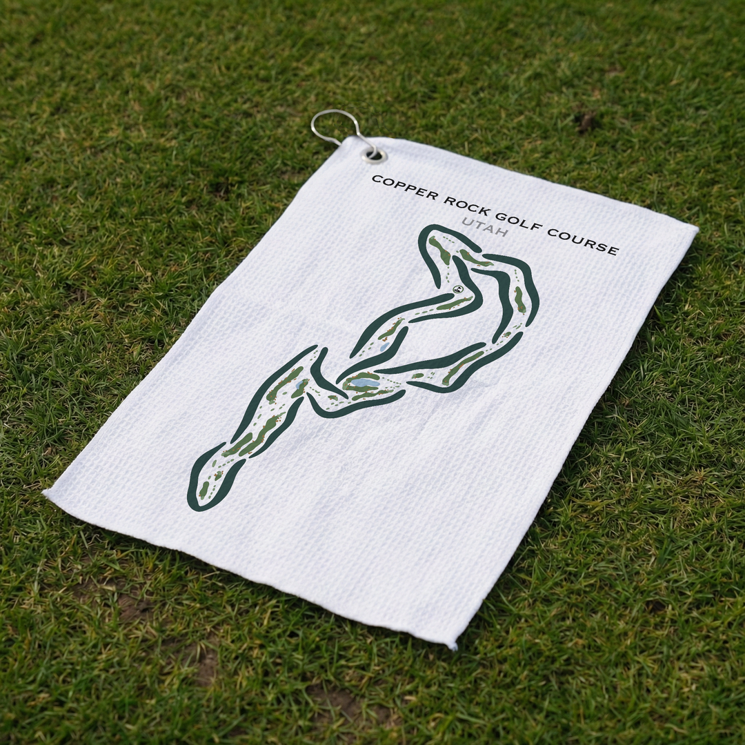 Copper Rock Golf Course, Hurricane Utah - Printed Golf Courses