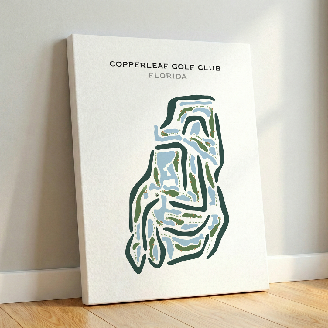 Copperleaf Golf Club, Florida - Printed Golf Courses
