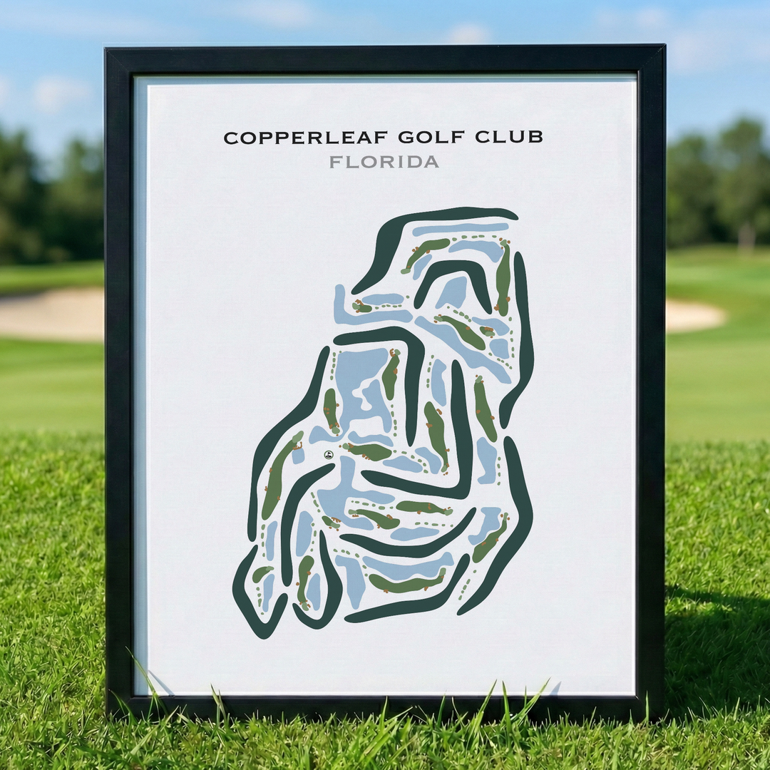 Copperleaf Golf Club, Florida - Printed Golf Courses
