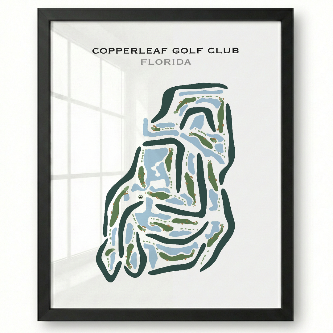 Copperleaf Golf Club, Florida - Printed Golf Courses