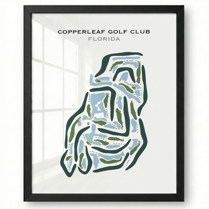 Copperleaf Golf Club, Florida - Printed Golf Courses