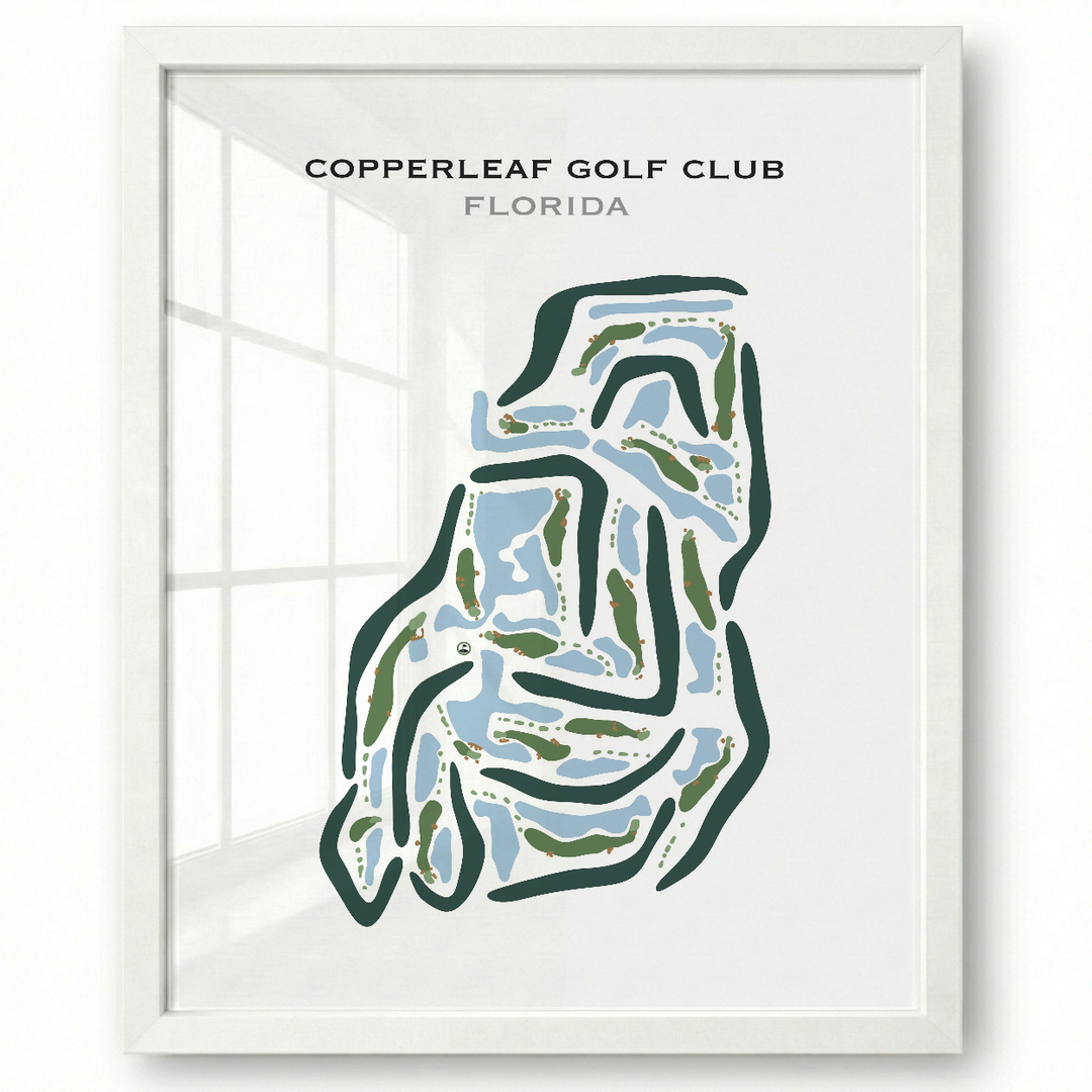 Copperleaf Golf Club, Florida - Printed Golf Courses