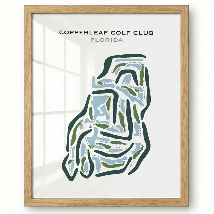 Copperleaf Golf Club, Florida - Printed Golf Courses