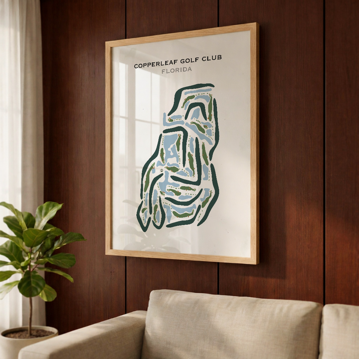 Copperleaf Golf Club, Florida - Printed Golf Courses