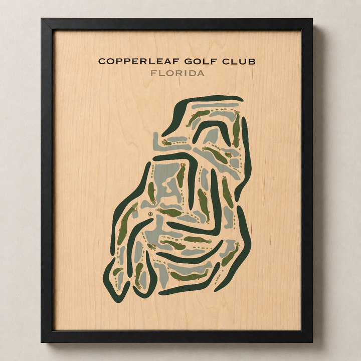 Copperleaf Golf Club, Florida - Printed Golf Courses