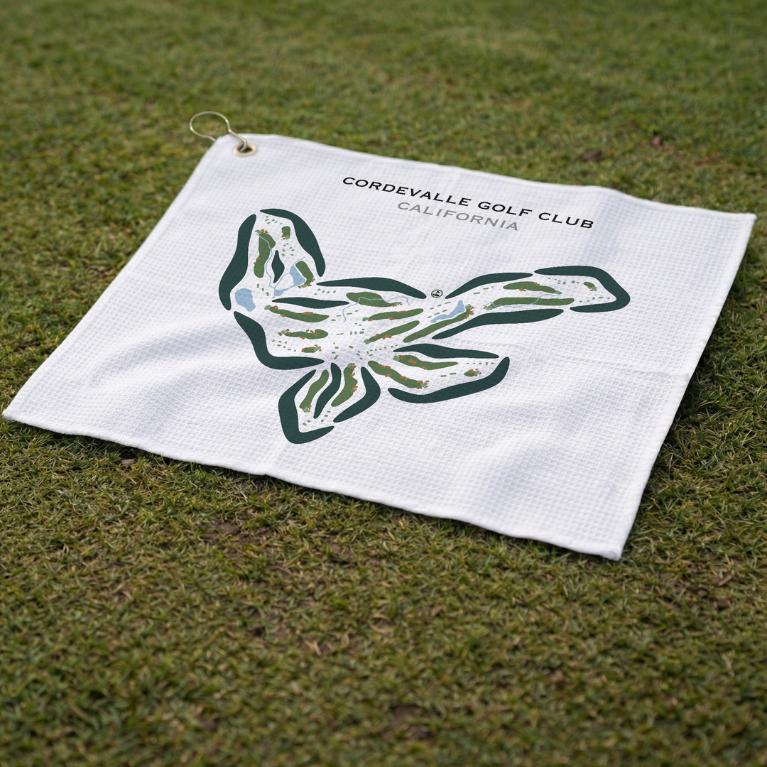 CordeValle Golf Club, California - Printed Golf Courses