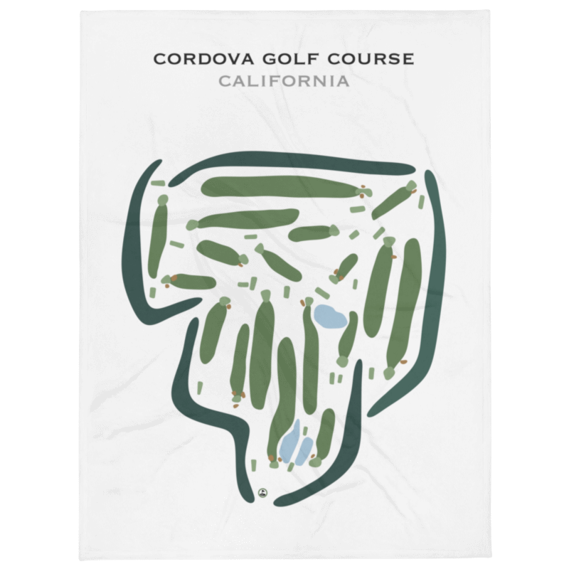 Cordova Golf Course, California - Printed Golf Courses