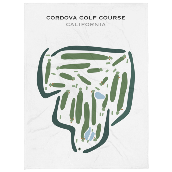 Cordova Golf Course, California - Printed Golf Courses