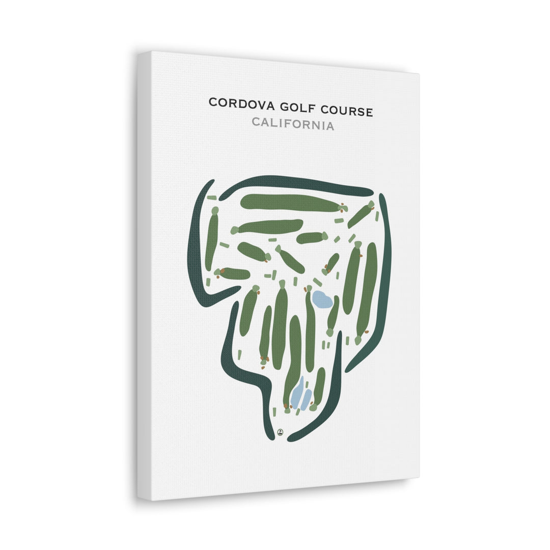 Cordova Golf Course, California - Printed Golf Courses