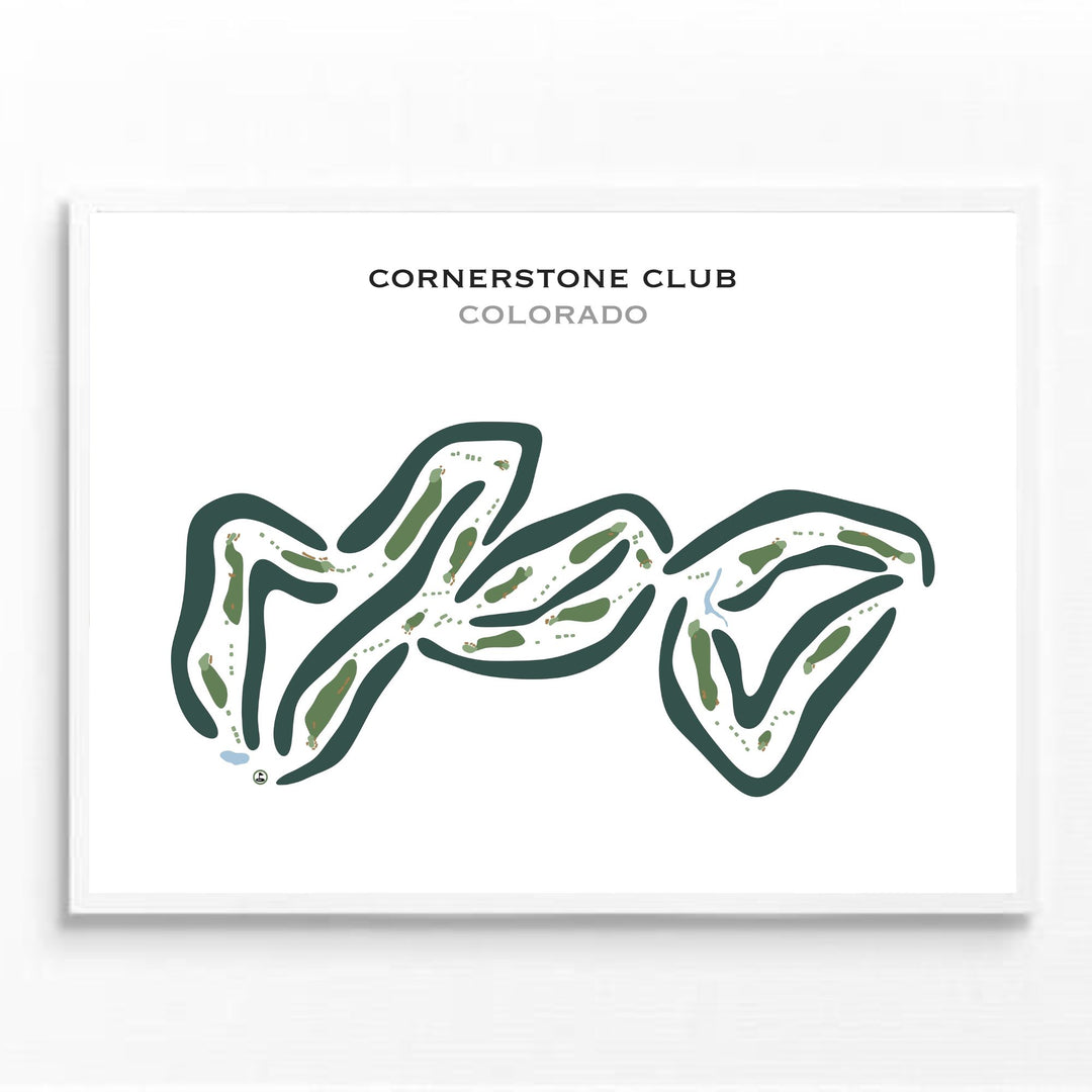 Cornerstone Club, Colorado - Printed Golf Courses