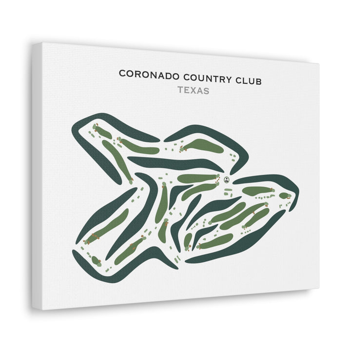 Coronado Country Club, Texas - Printed Golf Courses