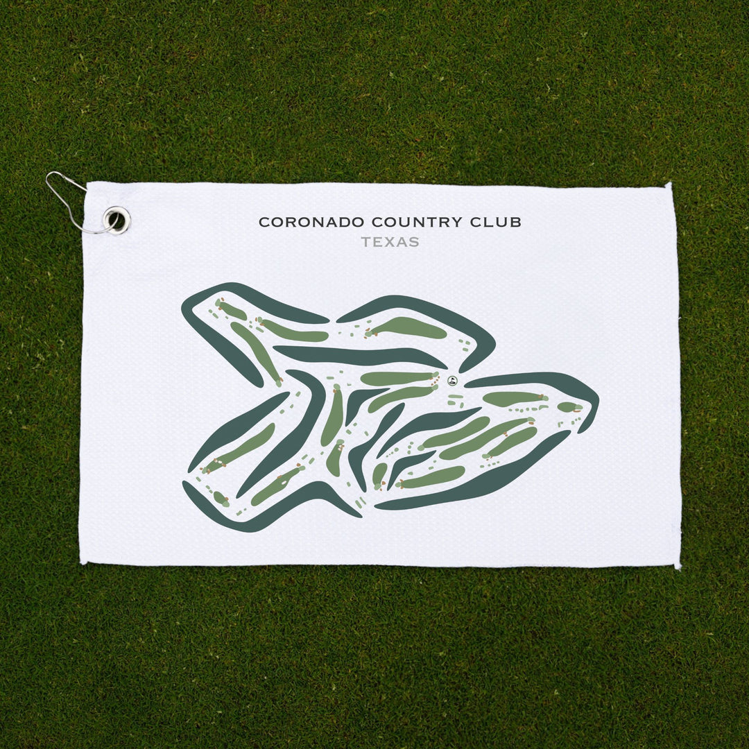 Coronado Country Club, Texas - Printed Golf Courses