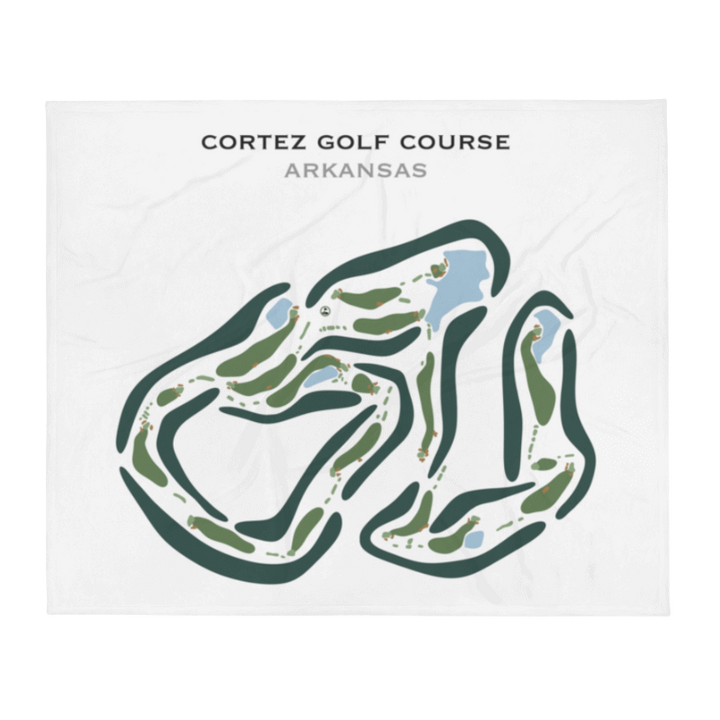 Cortez Golf Course, Arkansas - Printed Golf Courses