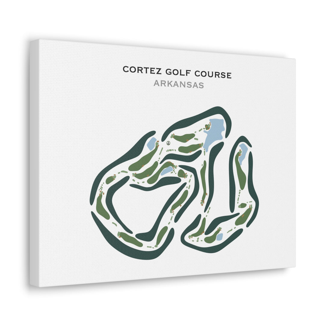 Cortez Golf Course, Arkansas - Printed Golf Courses