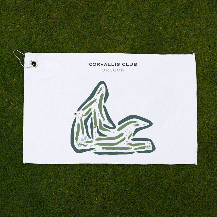 Corvallis Club, Oregon - Printed Golf Courses