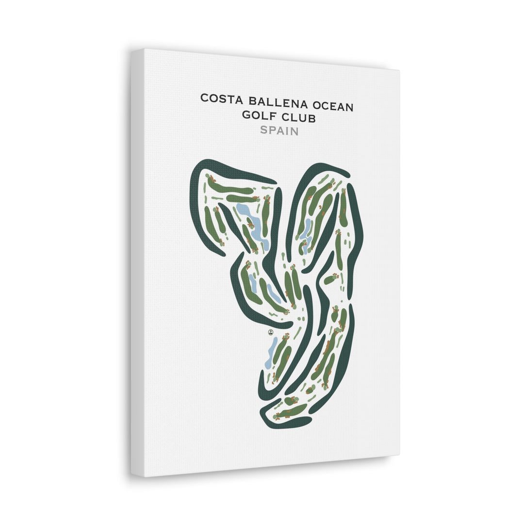 Costa Ballena Ocean Golf Club, Spain - Printed Golf Courses