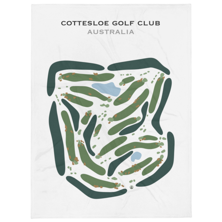 Cottesloe Golf Club, Australia - Printed Golf Courses