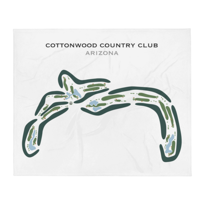 Cottonwood Country Club, Arizona - Printed Golf Courses