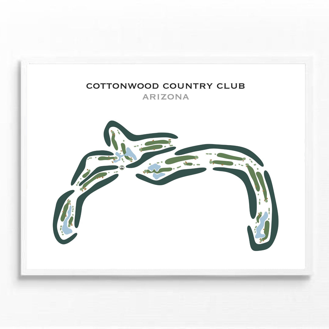 Cottonwood Country Club, Arizona - Printed Golf Courses