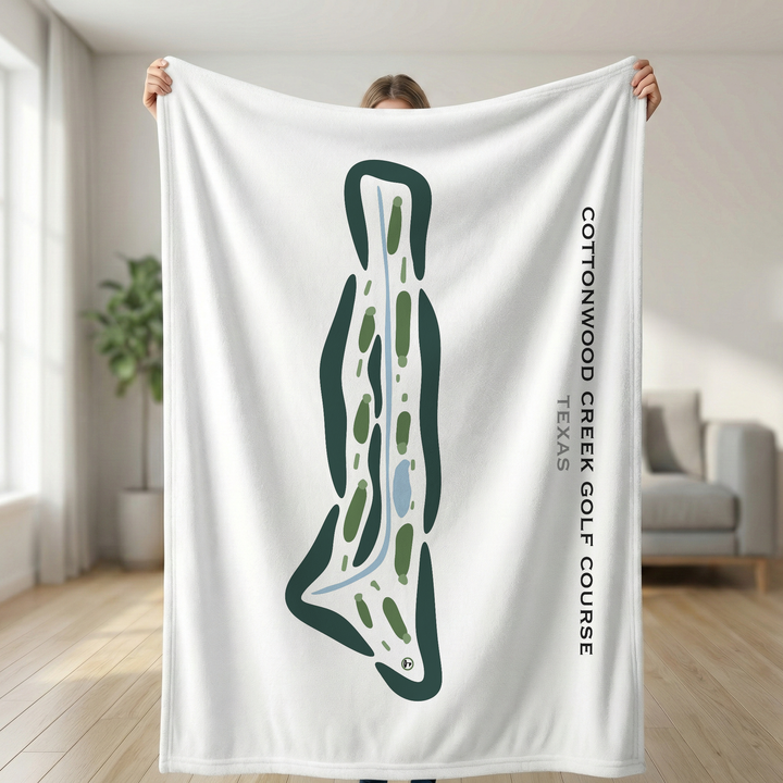 Cottonwood Creek Golf Course, Texas - Printed Golf Courses