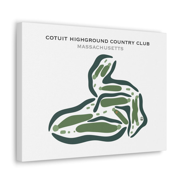 Cotuit Highground Country Club, Massachusetts - Printed Golf Courses