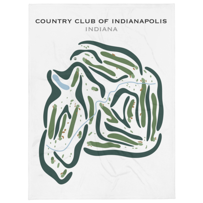 Country Club of Indianapolis, Indiana, Golf Course Artwork