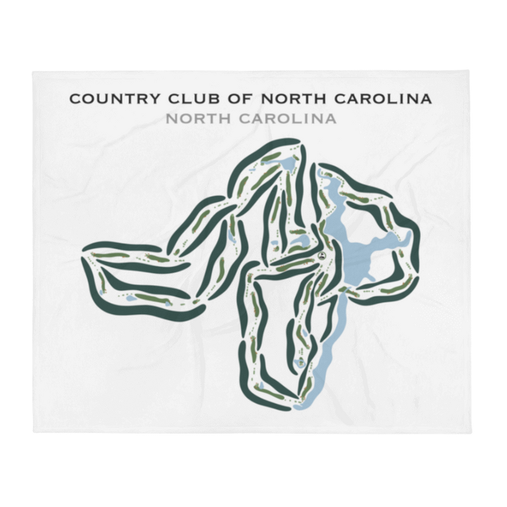 Country Club of North Carolina, North Carolina - Printed Golf Courses