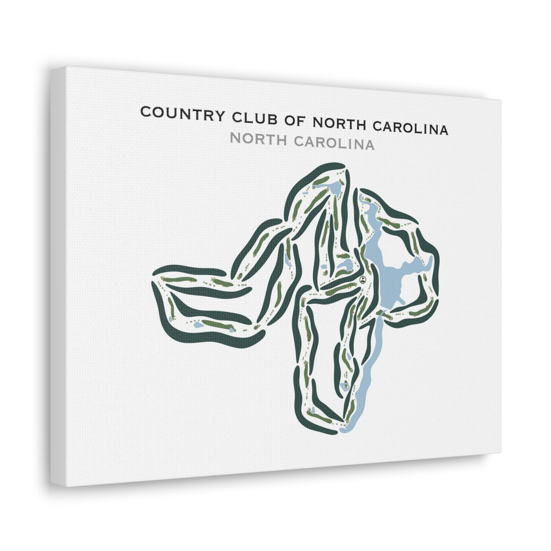 Country Club of North Carolina, North Carolina - Printed Golf Courses