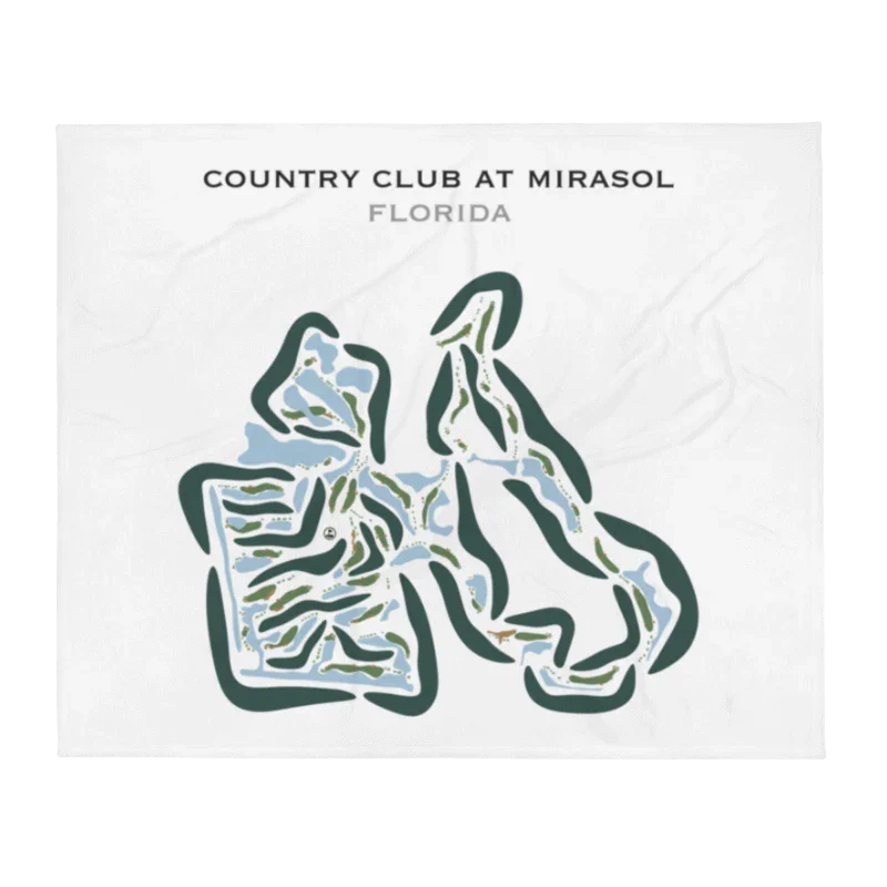 The Country Club at Mirasol, Florida - Printed Golf Courses